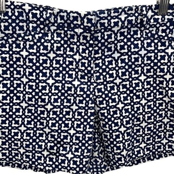 Laundry‎ by Shelli Segal Womens Fleur De Lis Flat Front Shorts Size 6 - Picture 3 of 8